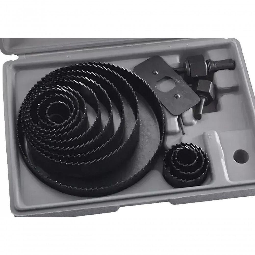 Jogo De Serra Copos 11 Peças Com Maleta - 7