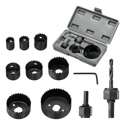 Jogo De Serra Copos 11 Peças Com Maleta