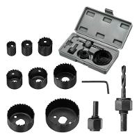 Jogo De Serra Copos 11 Peças Com Maleta - 1