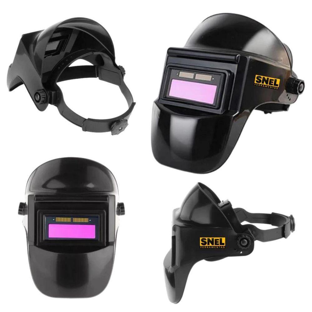 Mascara De Solda Automatica Profissional Soldador - 1