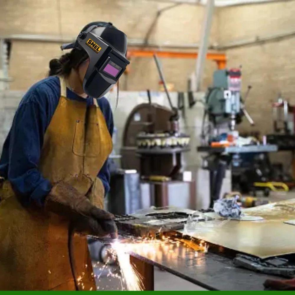 Mascara De Solda Automatica Profissional Soldador - 4