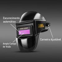 Mascara De Solda Automatica Profissional Soldador - 3