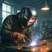 Mascara De Solda Automatica Profissional Soldador - 7