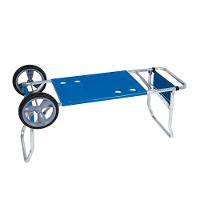 Carrinho De Praia Mesa Cadeiras Guarda-sol 15 Kg Mor azul Azul - 5