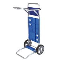 Carrinho De Praia Mesa Cadeiras Guarda-sol 15 Kg Mor azul Azul - 6