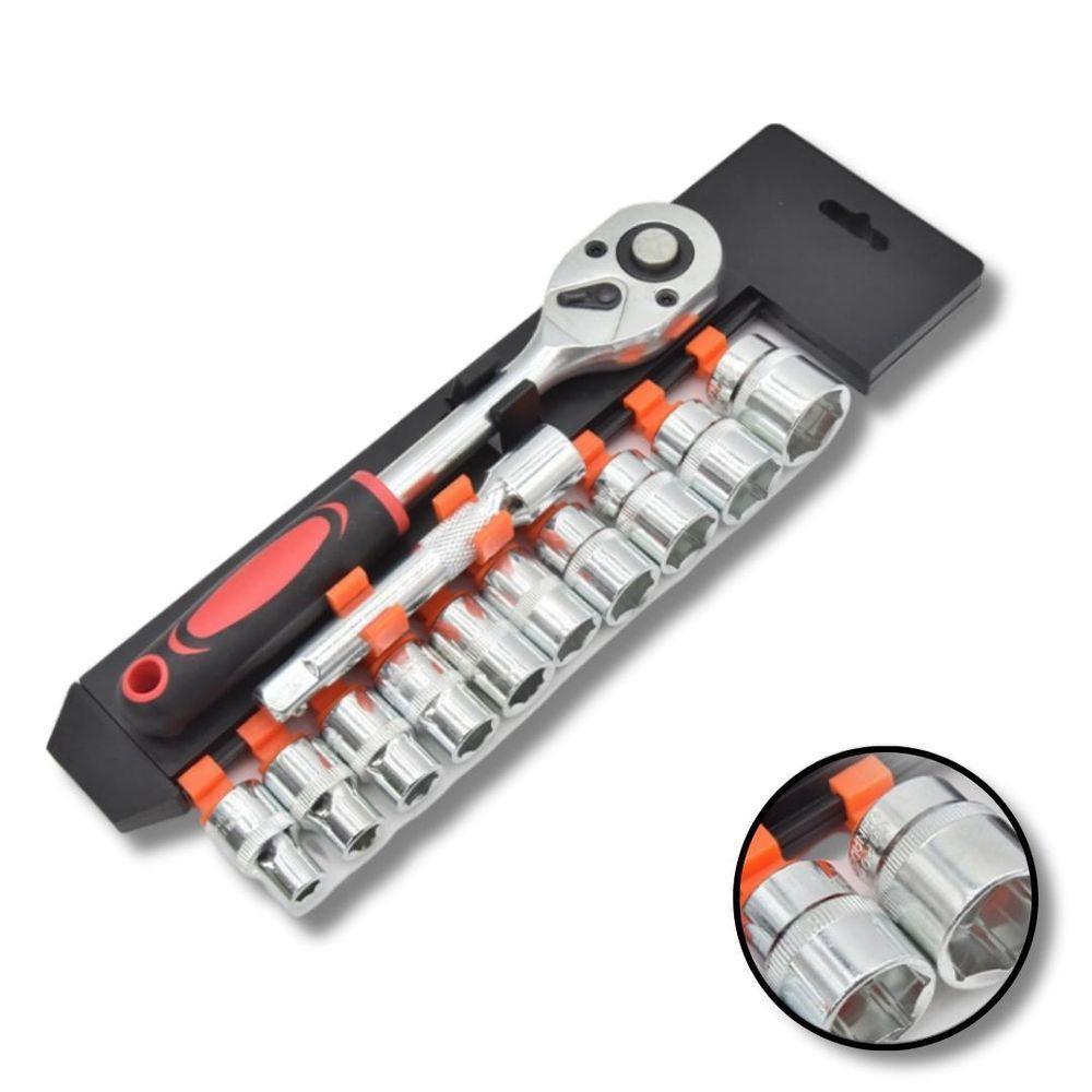 Jogo De Soquete 1-4 Com 12 Peças - 1