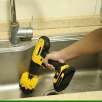 Jogo De Escovas Rotativa 3 Peças Nylon - 2