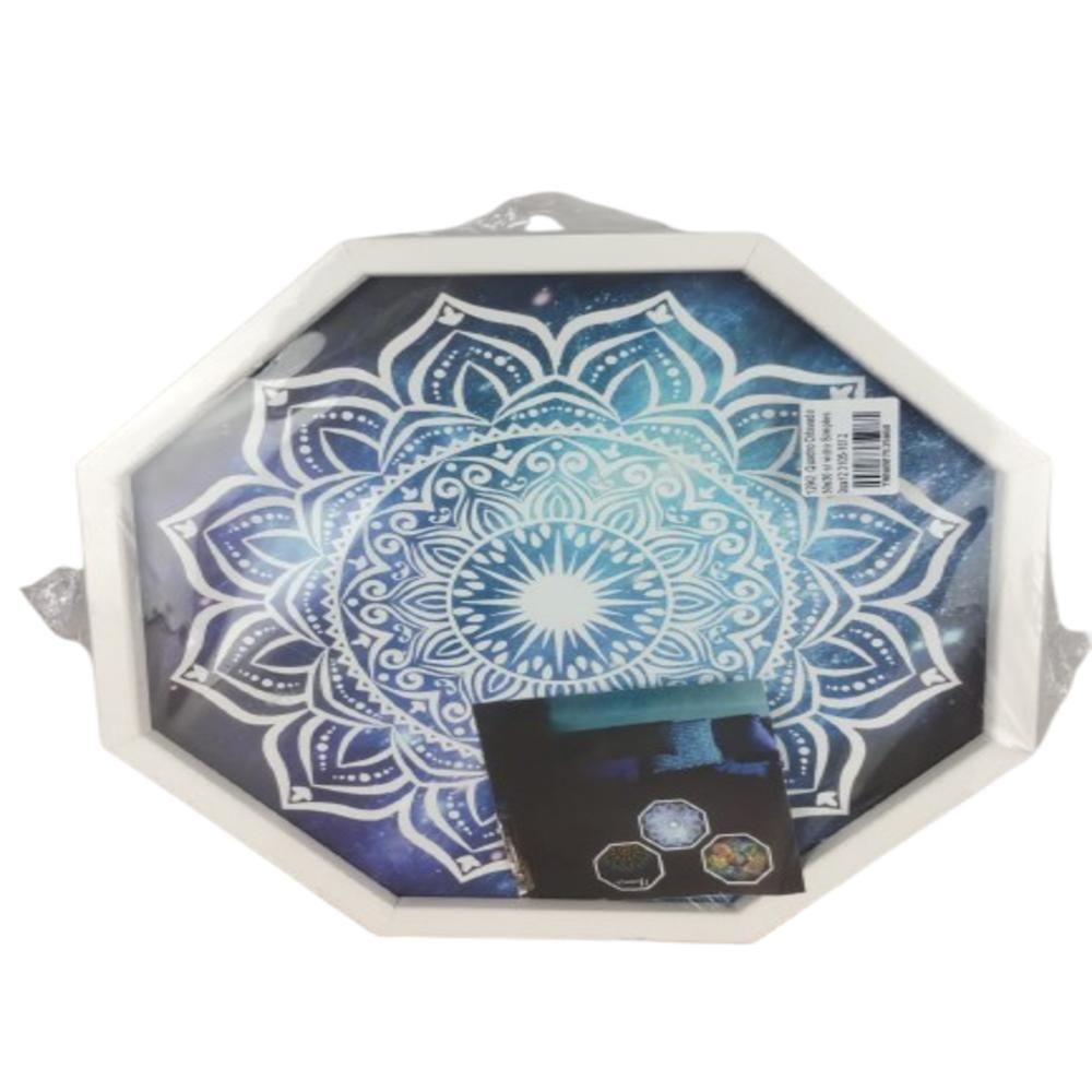 Quadro Mandala Arvore Vida Placa Decorativa Mdf Oitavado - 3