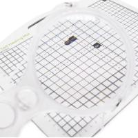 Lupa Pescoco Maos Livres Aumento 2x 5x E 8x Trifocal Mesa