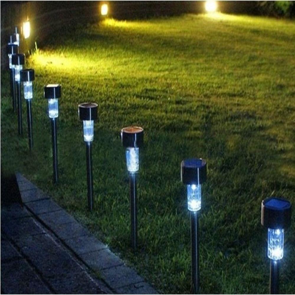 Luminaria Solar Balizadora Espeto Jardim Led Automatica Em - 3