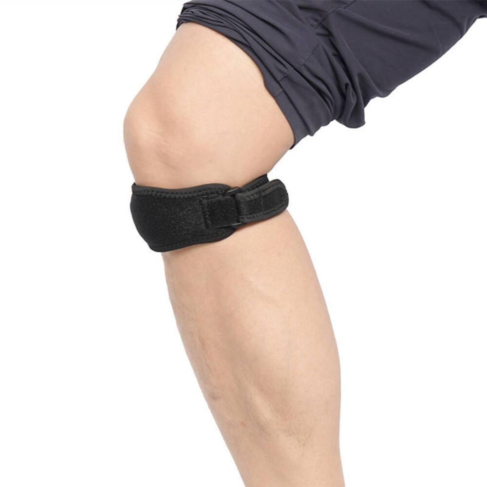 Joelheira Patelar Tira Ajustavel Suporte Esportes Academia - 6
