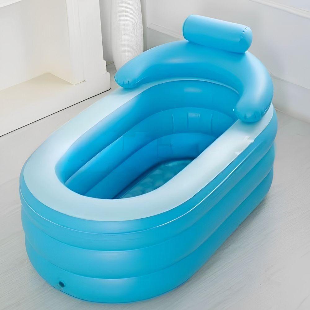 Banheira Inflavel Portatil Spa Termica Banho Gelo Encosto - 5