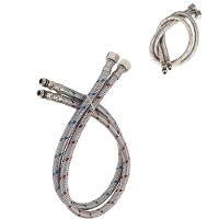 Engate Mangueira Flexível Aço Inox Trançado 80 Cm - 5