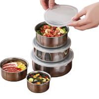 Jogo De Potes Aço Inox 5 Peças - 3