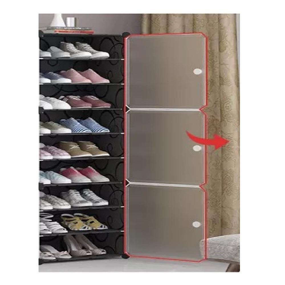 Sapateira Armario Organizador Sapato 9 Prateleiras Porta - 6