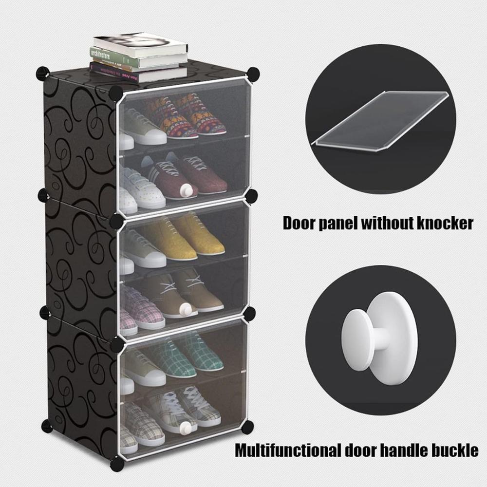 Sapateira Armario Organizador Sapato 9 Prateleiras Porta - 8