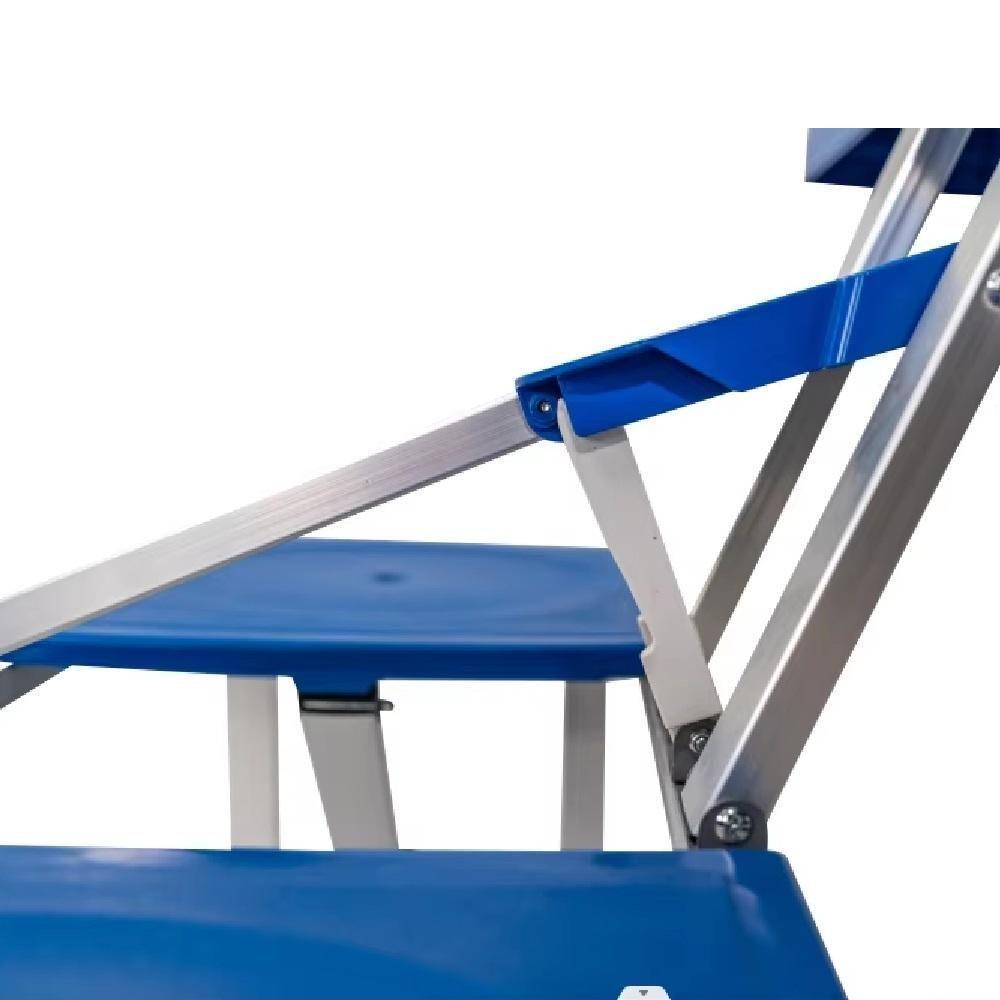 Mesa Camping Praia Com 4 Cadeiras Dobravel Vira Maleta - 6