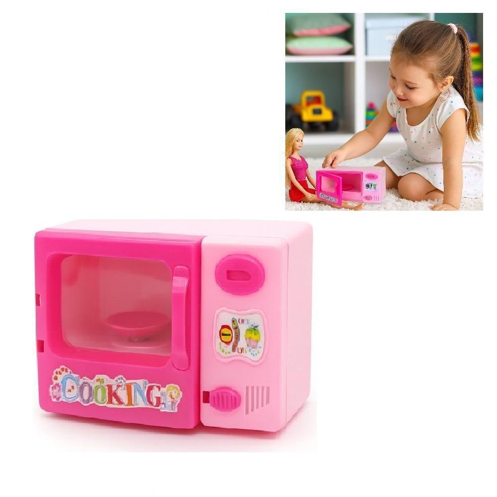 Mini Microondas Infantil Cozinha Brinquedo Forno Didatico - 1