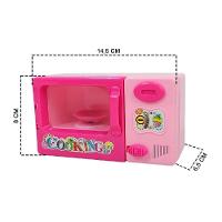 Mini Microondas Infantil Cozinha Brinquedo Forno Didatico - 6