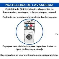 Organizador Prateleira Cozinha Banheiro 2 Andares Sapateira - 3