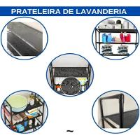 Organizador Prateleira Cozinha Banheiro 2 Andares Sapateira - 7