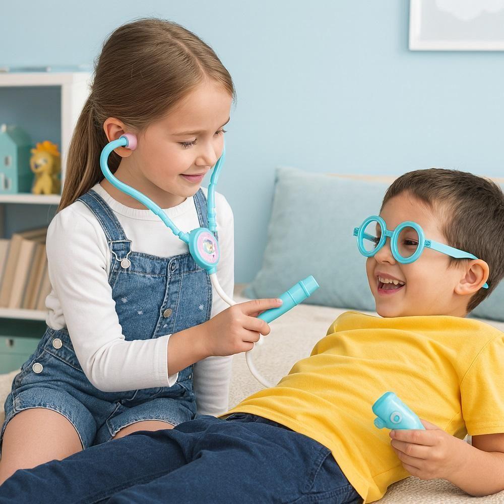 Kit Medico Infantil Doutor Enfermagem Completo 10 Peças - 3