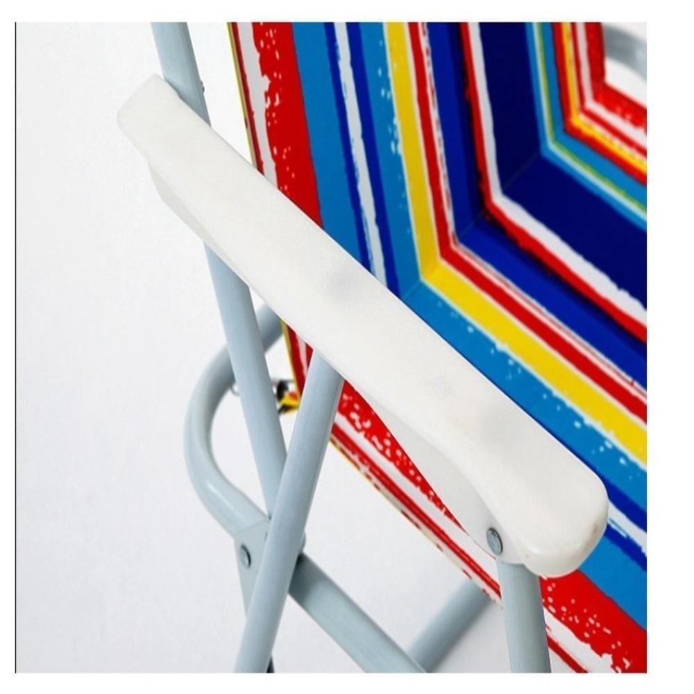 Cadeira Dobravel Praia Camping Com Mola Pesca Jardim - 5