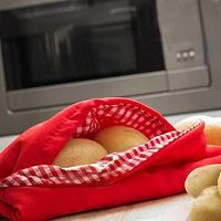 Saco Assar Batatas Microondas Cozinhar Legumes Bolsa