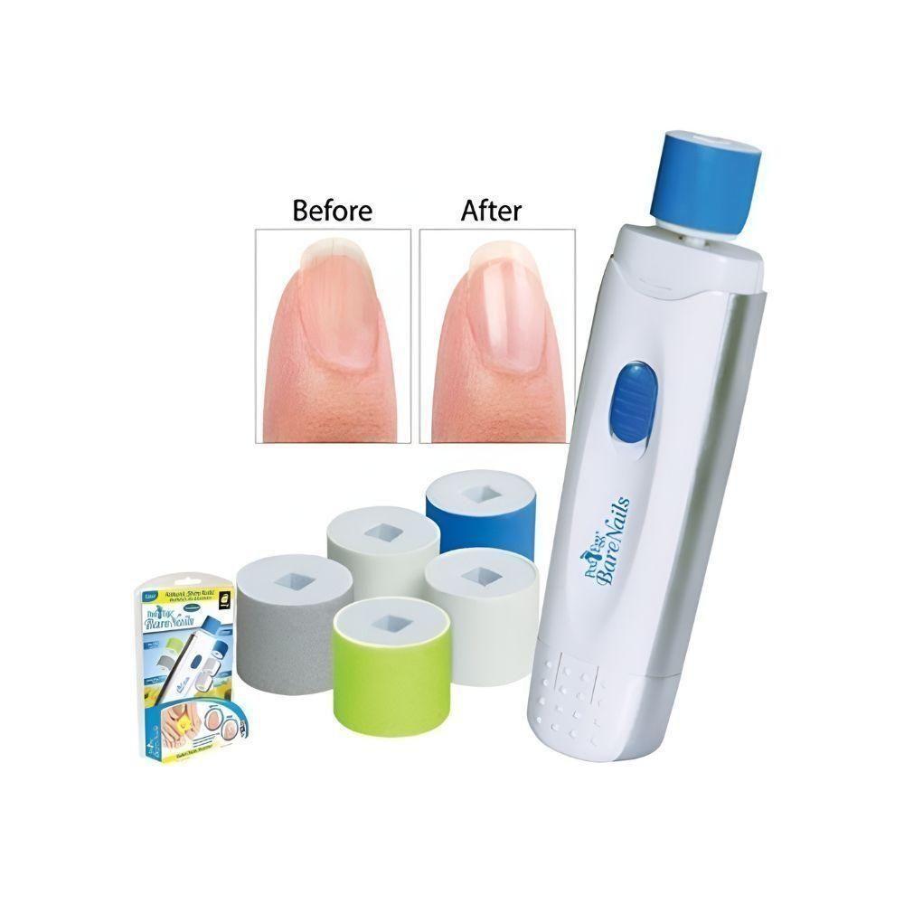 Kit Polidor Unha Lixa Calo Bare Nails Ped Egg Ideal - 3