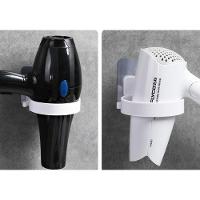 Suporte Secador Cabelo Sem Furo Organizador Fios Adesivo