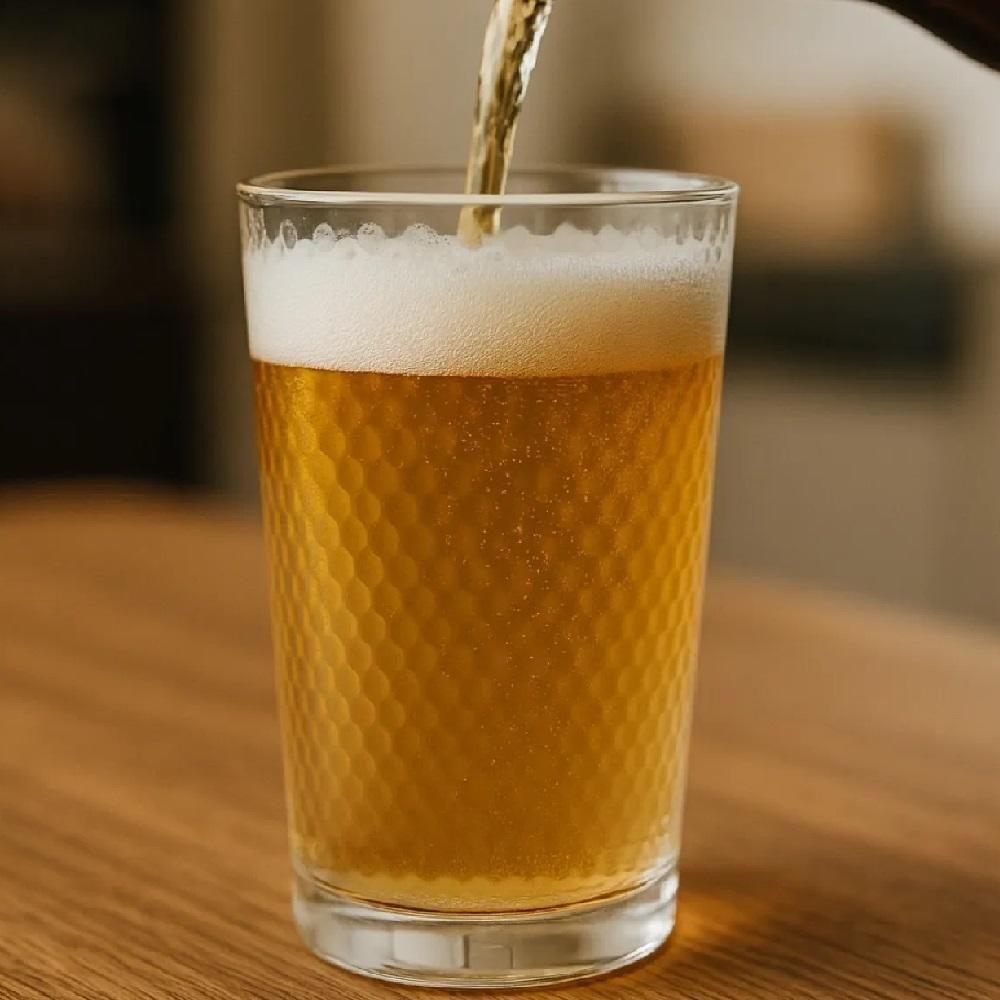 Kit Jogo 6 Copo Vidro Bebidas Agua Suco Cerveja Drinks - 6