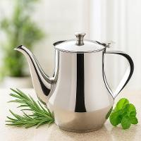 Bule Inox 280ml Cafe Cha Leite Agua Quente Oleo Leiteira - 6