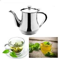 Bule Inox 280ml Cafe Cha Leite Agua Quente Oleo Leiteira - 7