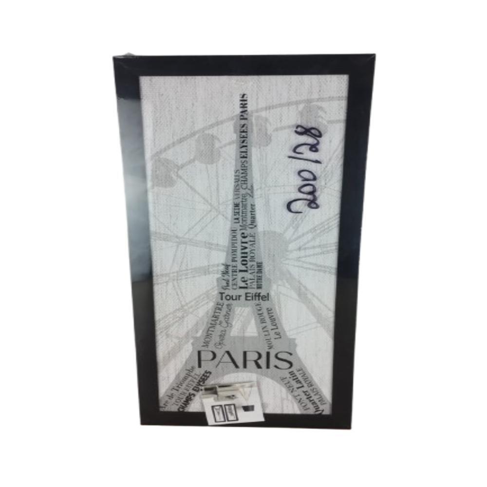Quadro Decorativo Paris Torre Eiffel Frases França 60cm - 3