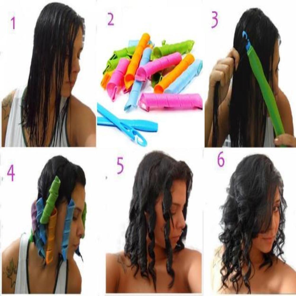 Kit Modelador Cachos Formador Bobs Magico Rolinhos - 4