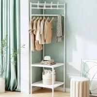 Sapateira Rack Canto Cabides Roupas Portatil Armario - 2