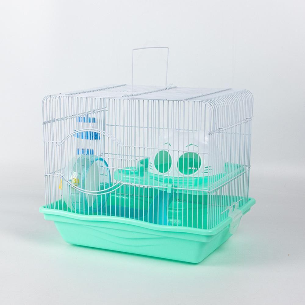 Gaiola Hamster Desmontavel Com 2 Andares Jaula Ratos E Cor:azul - 6