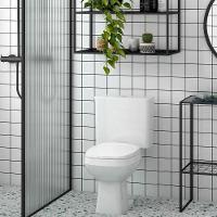 Assento Sanitário Polipropileno Soft Close City Branco Para Vaso Celite