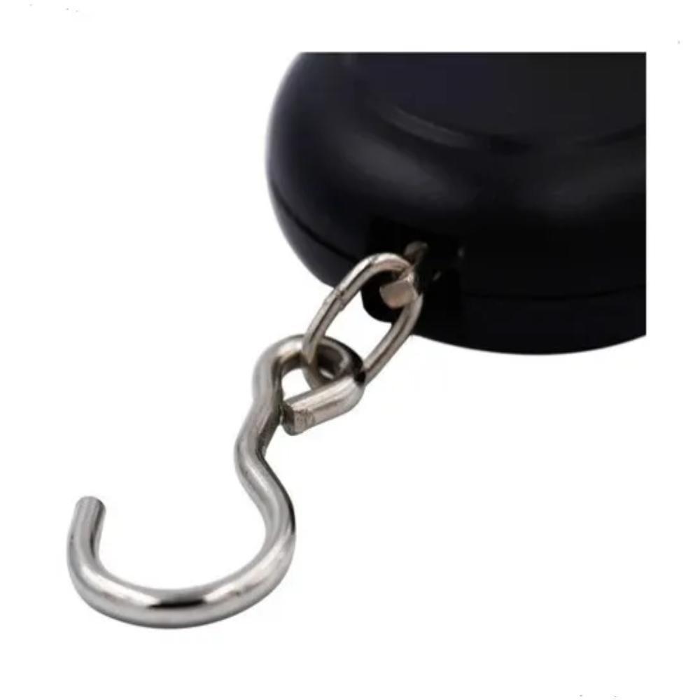 Balanca Digital 50kg Mao Portatil Gancho Viagem Bolsa Mala - 6