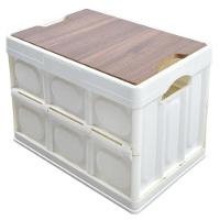 Caixa Dobravel Vira Mesa Portatil Armazenamento Cesta - 6