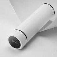 Garrafa Termica Em Inox Com Termometro Copo Termico Medidor Cor:preto - 5