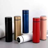 Garrafa Termica Em Inox Com Termometro Copo Termico Medidor Cor:preto - 8