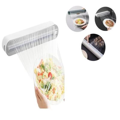 Suporte Porta Papel Filme Aluminio Cortador Embutido