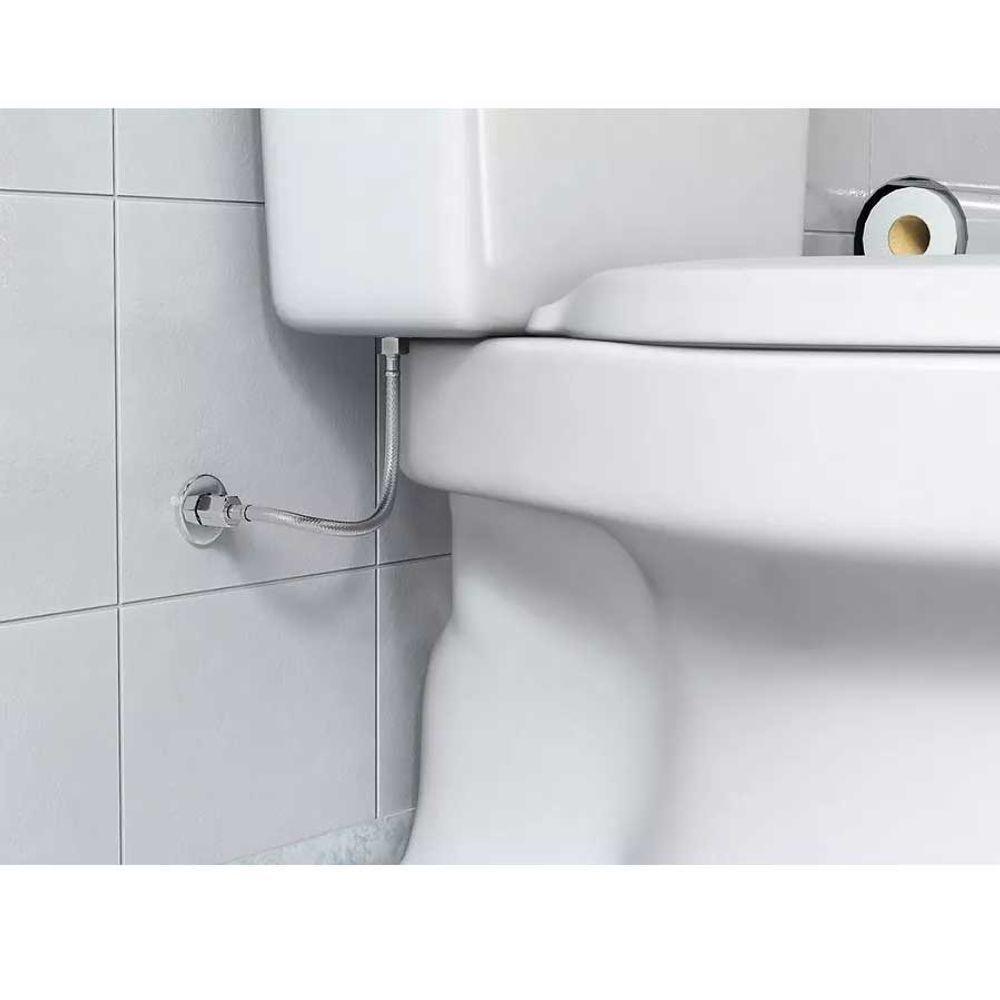 Engate Mangueira Flexível Aço Inox Trançado 60 Cm - 2