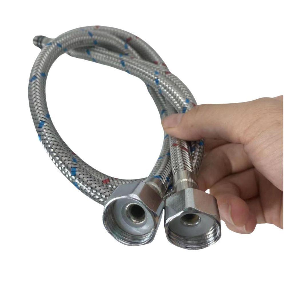 Engate Mangueira Flexível Aço Inox Trançado 60 Cm - 7