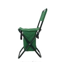 Cadeira Camping Com Bolsa Organizador Dobravel Banqueta - 5
