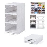 Armario Dobravel 3 Andares Sapateira Organizador Brinquedos - 1