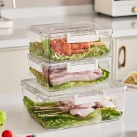 Kit 3 Potes Hermeticos Organizador Geladeira Fresh Box Com - 8