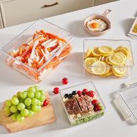 Kit 3 Potes Hermeticos Organizador Geladeira Fresh Box Com - 9