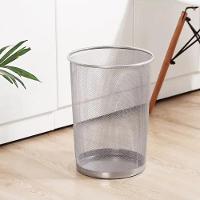 Cesto Lixo Aramado Metal Lixeira Escritorio Sala Cor:preto - 2